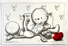 Fabio Napoleoni  Fabio Napoleoni  Then I Said Hellz Yeah, I have Magical Powers! (Original) - Framed